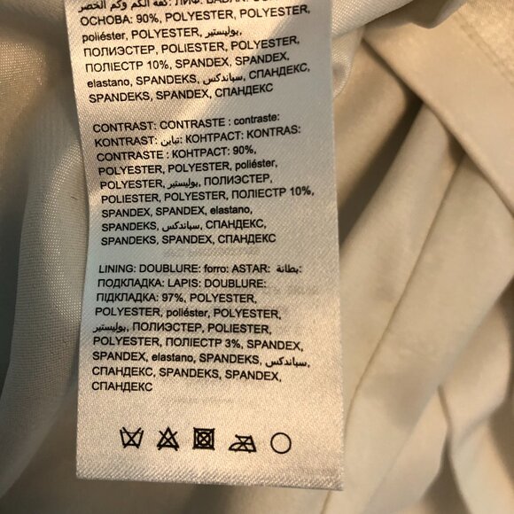 BEBE Women black White Color Block Sheath Dress size 2 Side Cut out Party - Picture 9 of 9